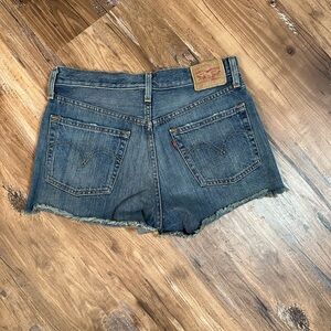 Levi's Women's Classic Blue Jean Shorts